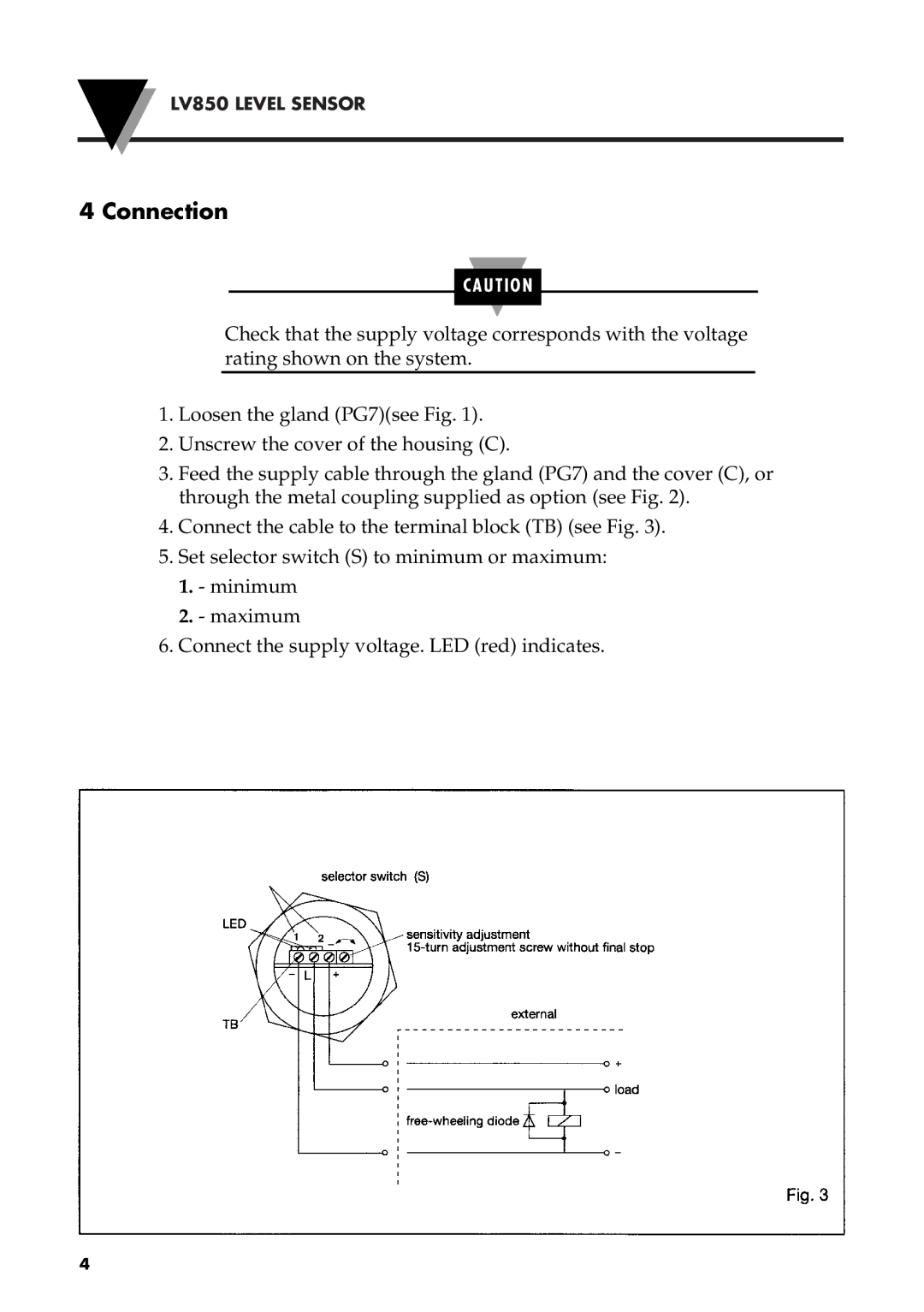 Omega Vehicle Security LV850 manual Connection 