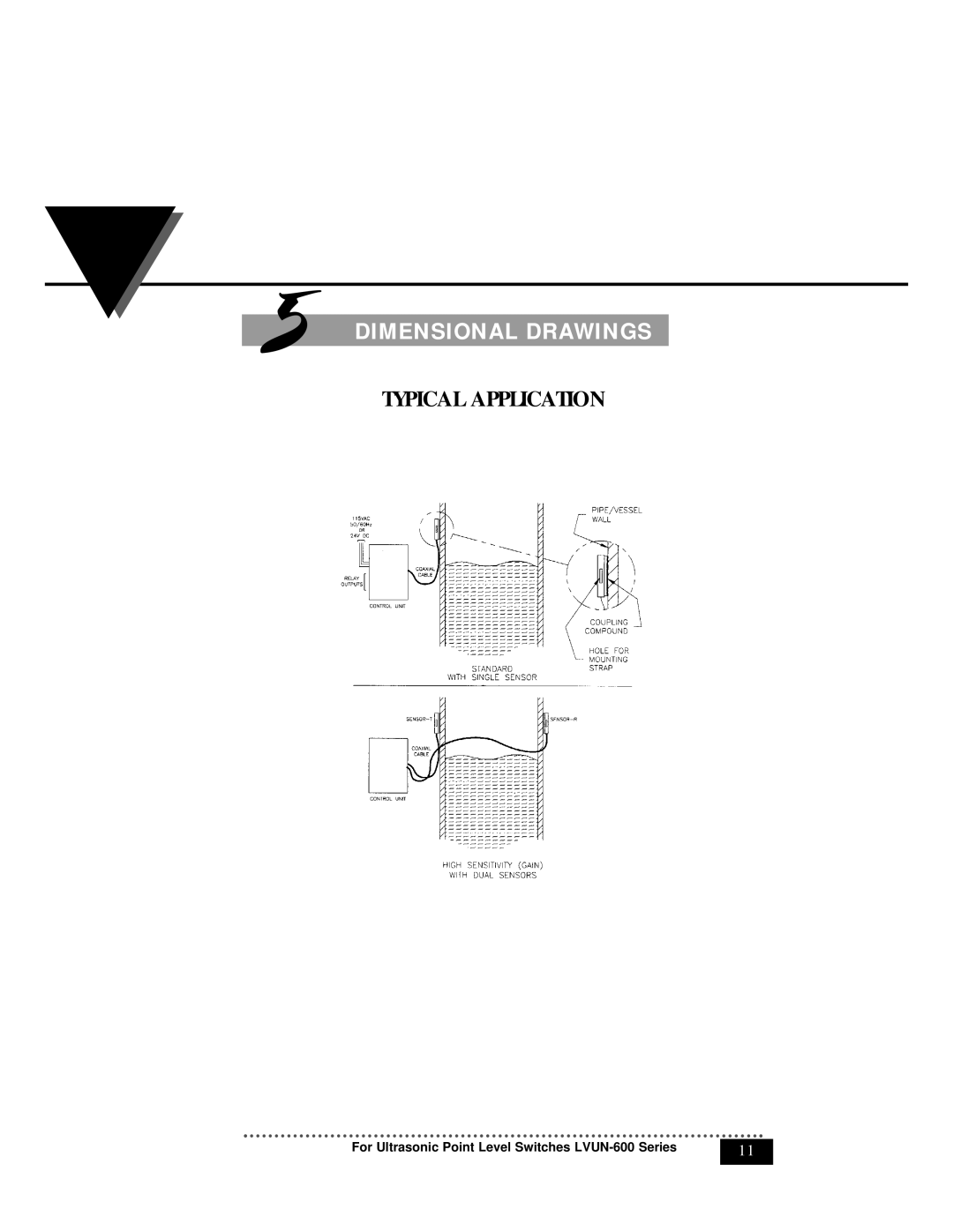 Omega Vehicle Security LVUN-600 manual Typical Application 