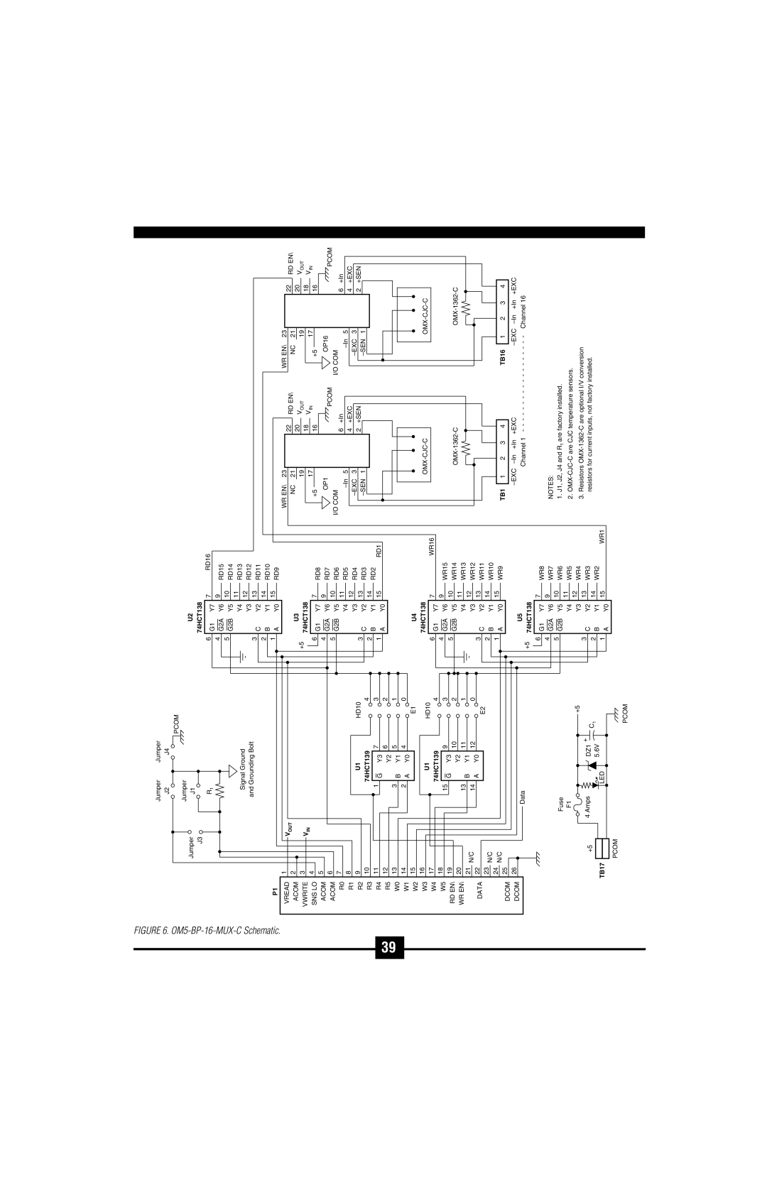 Omega Vehicle Security OM5-C manual OM5-BP-16-MUX-C Schematic 