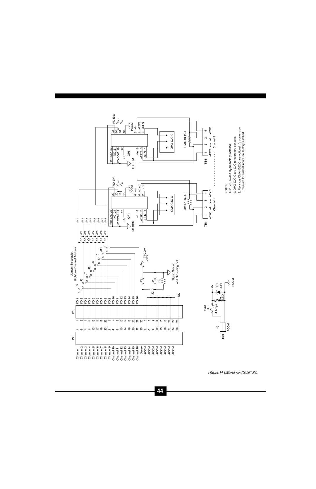 Omega Vehicle Security OM5-C manual BP-8-C Schematic 