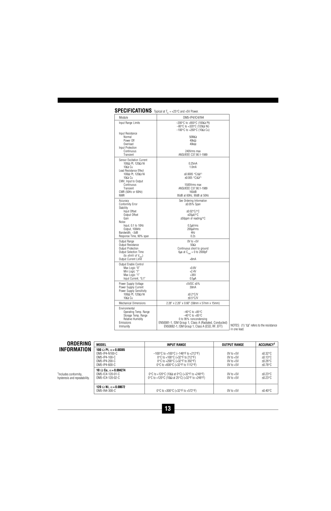 Omega Vehicle Security OM5-C manual OM5-IP4/IC4/IN4, Model 