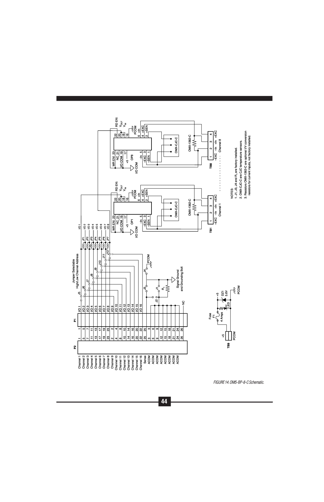 Omega Vehicle Security OM5-C manual BP-8-CSchematic 
