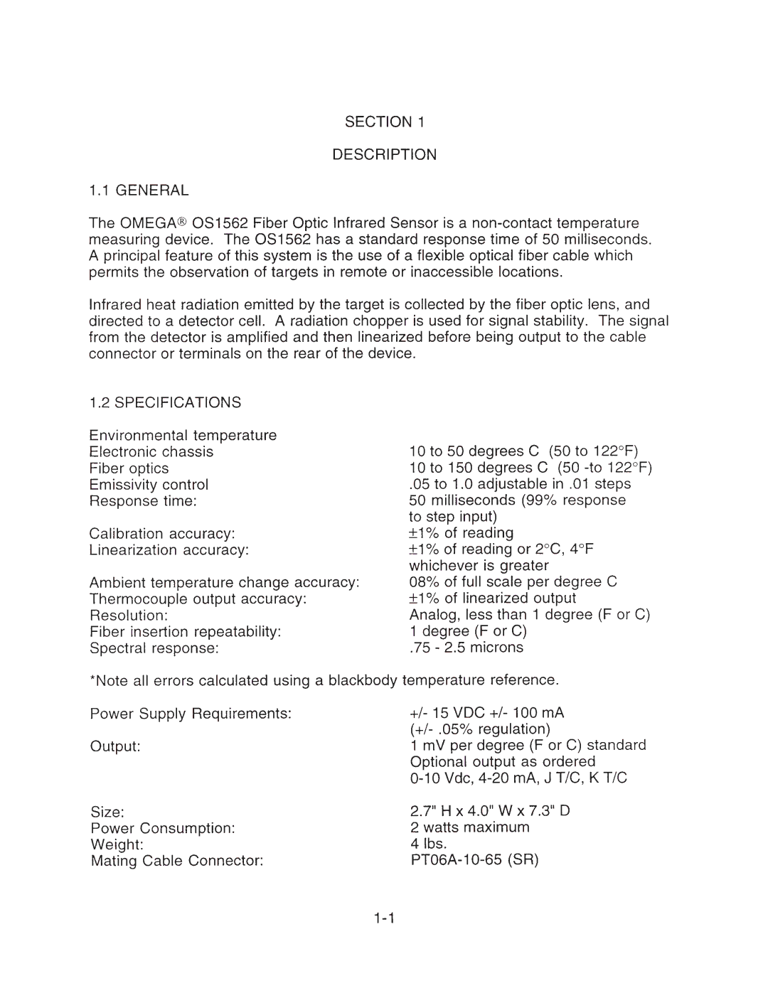 Omega Vehicle Security OS1562 manual 