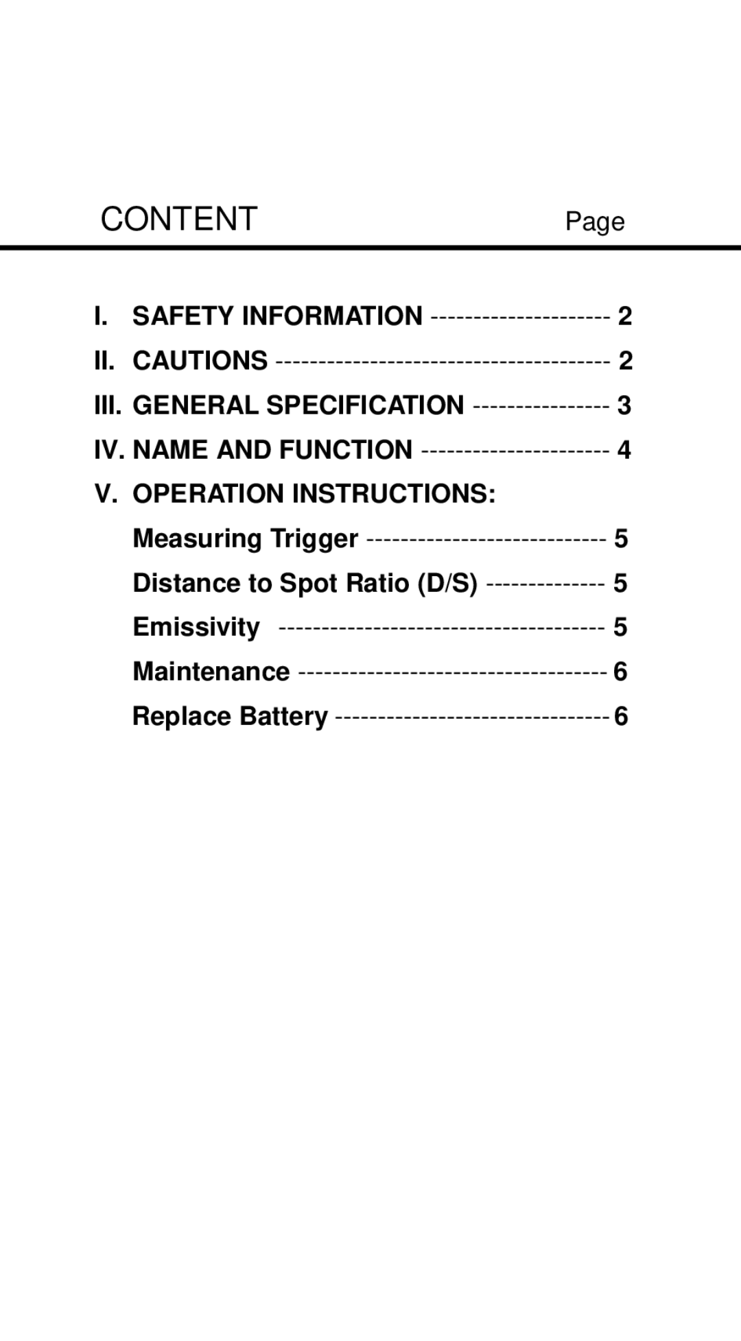 Omega Vehicle Security OS542 manual Content 