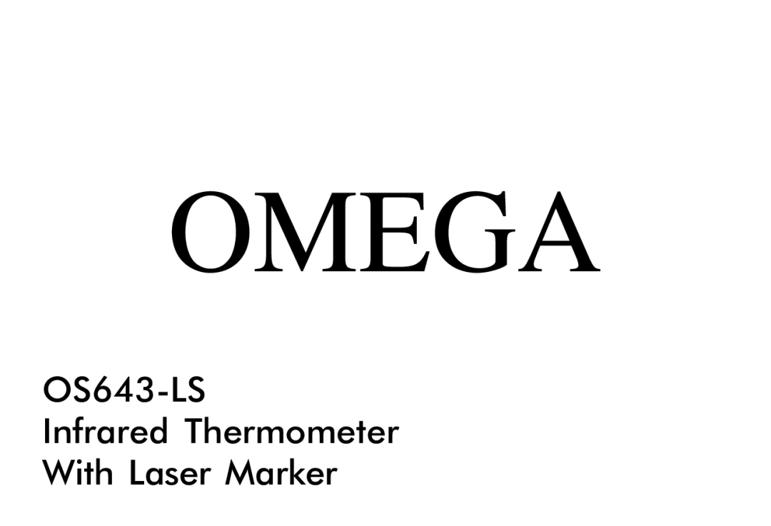 Omega Vehicle Security OS643-LS manual Omega 