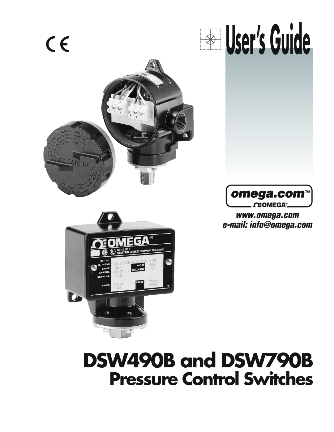 Omega Vehicle Security PSW490B, PSW790B manual User’sGuide 