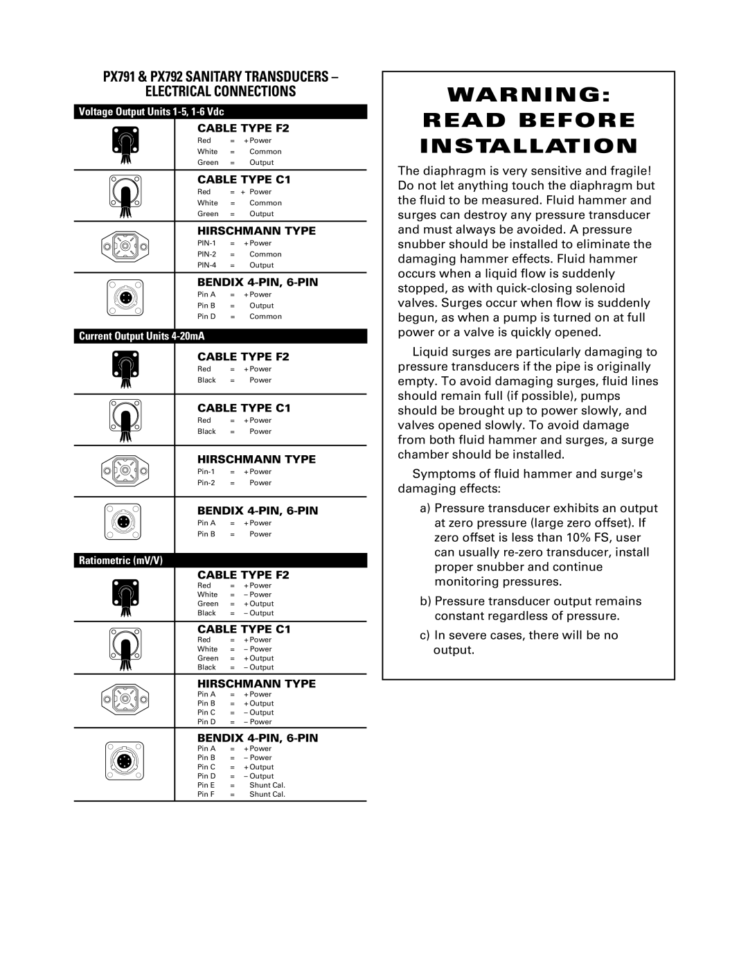 Omega Vehicle Security PX791, PX792 Series manual Read Before Installation, Electrical Connections 