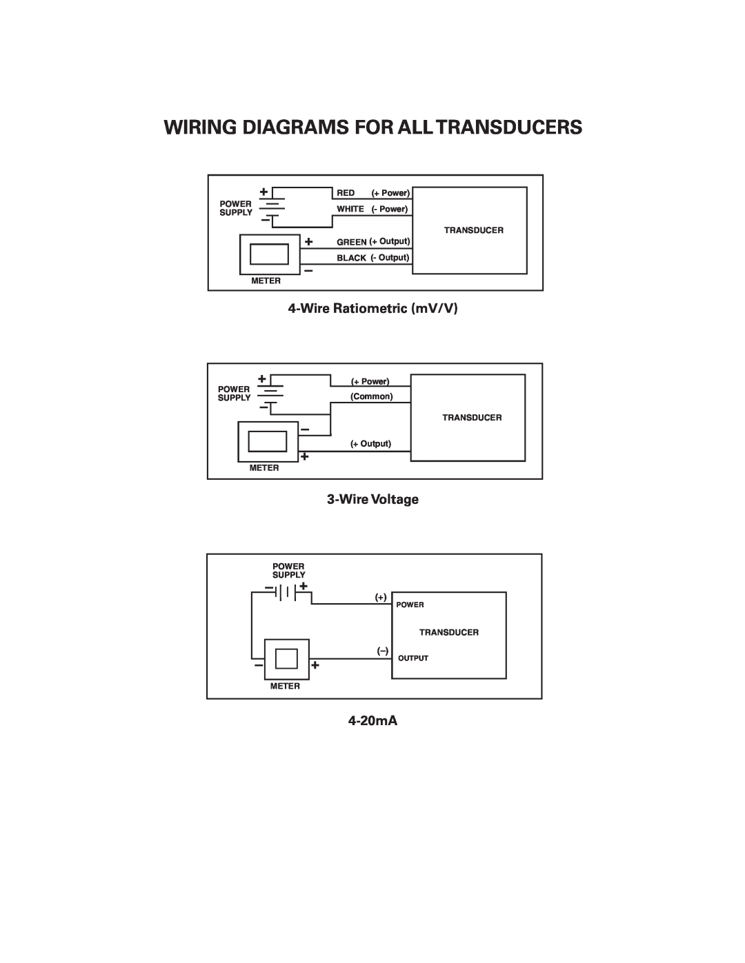Omega Vehicle Security PX792 Series, PX791 manual Wiring Diagrams For All Transducers 