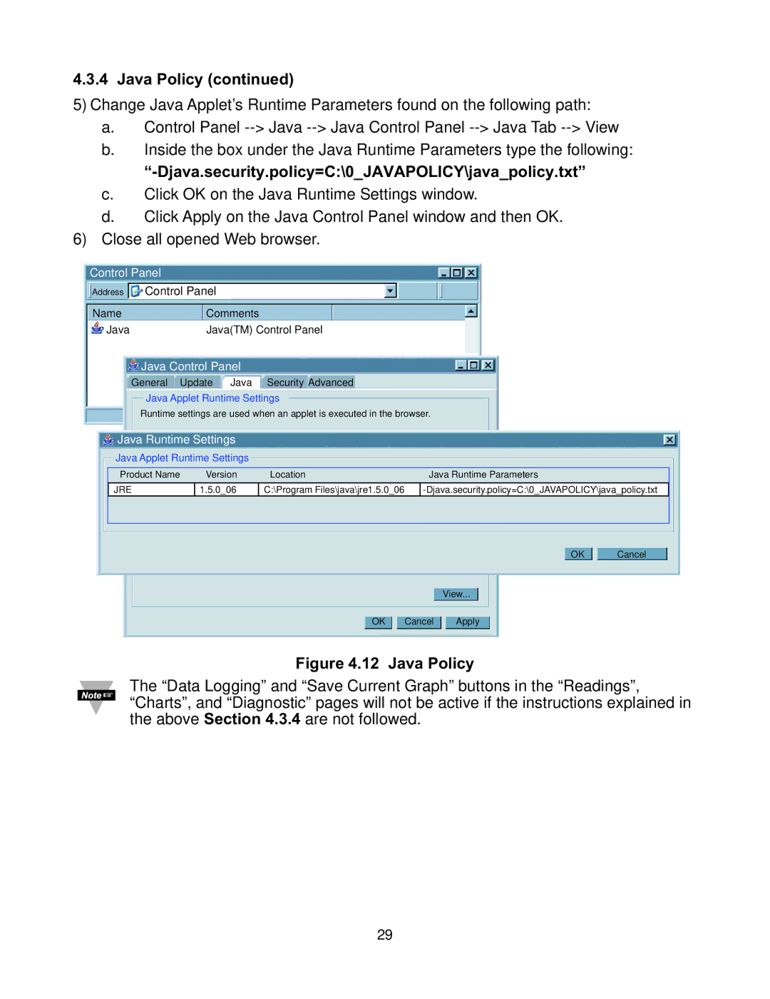 Omega Vehicle Security zSeries manual Djava.security.policy=C\0JAVAPOLICY\javapolicy.txt, Java Policy 