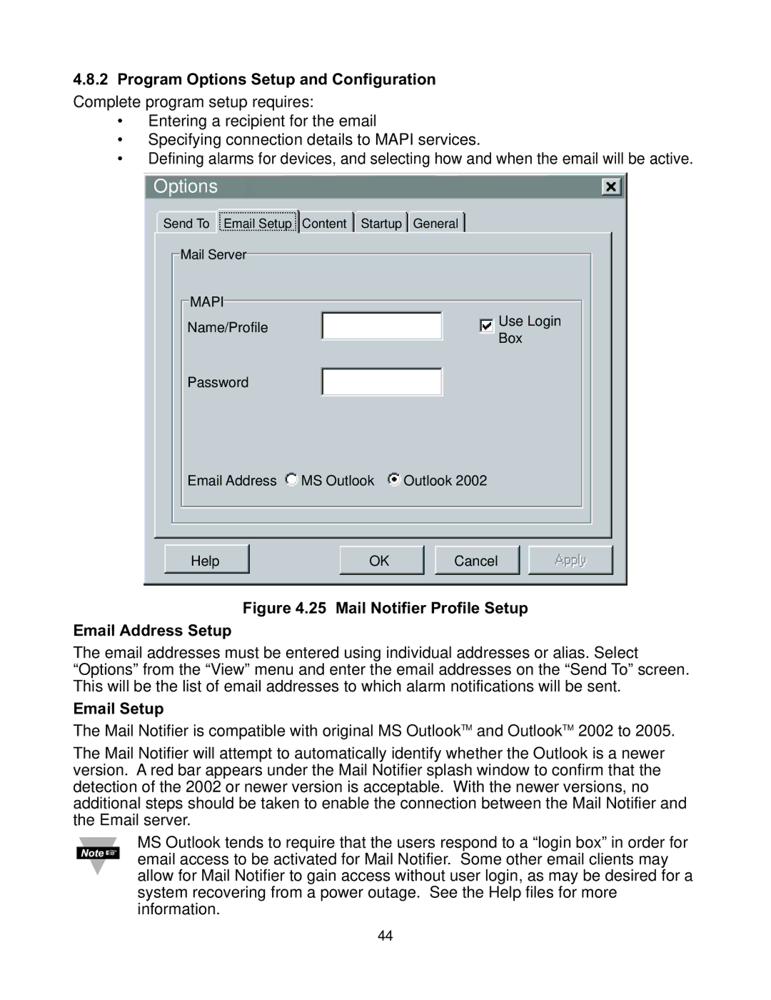 Omega Vehicle Security zSeries manual Email Address Setup, Email Setup 