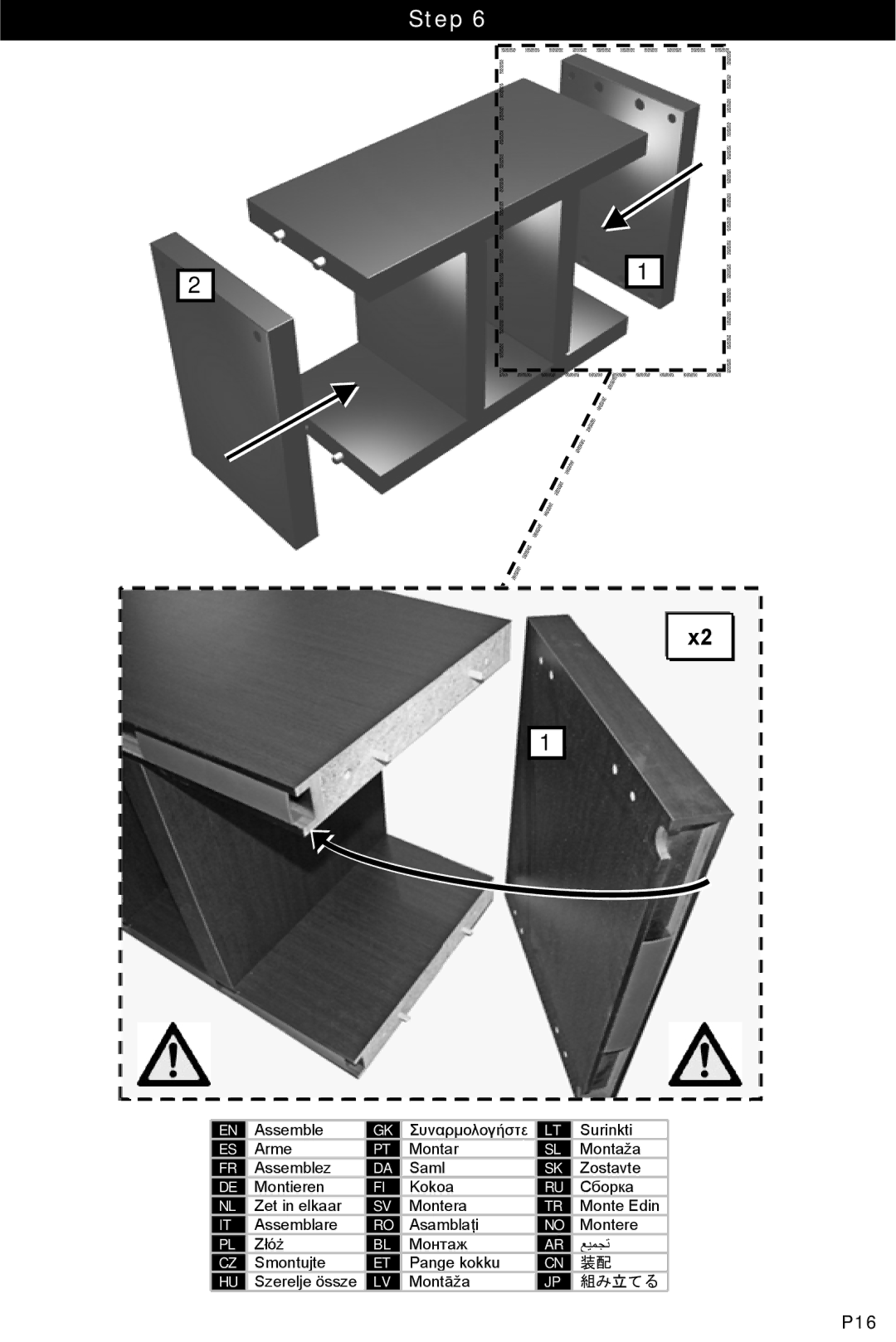 Omnimount 10270, ECHOA3 instruction manual P16 