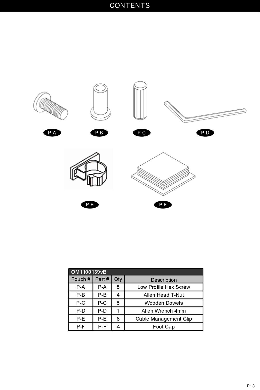 Omnimount ECHO 50LE instruction manual OM1100139vB 