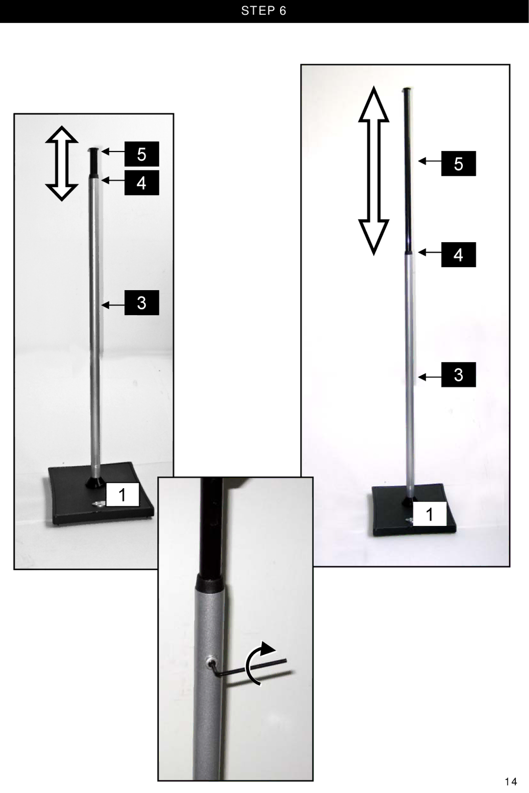 Omnimount Gemini 1 instruction manual Step 