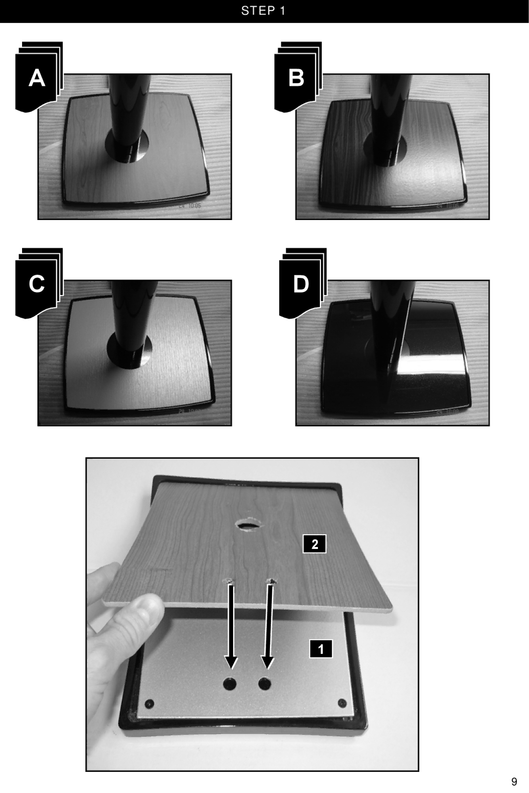 Omnimount Gemini 1 instruction manual Step 