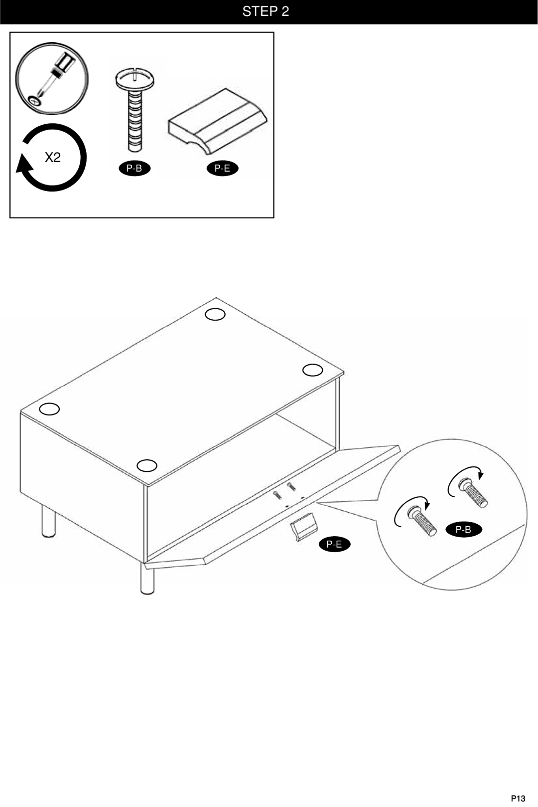 Omnimount 1004263, LC31 instruction manual Bp-E 