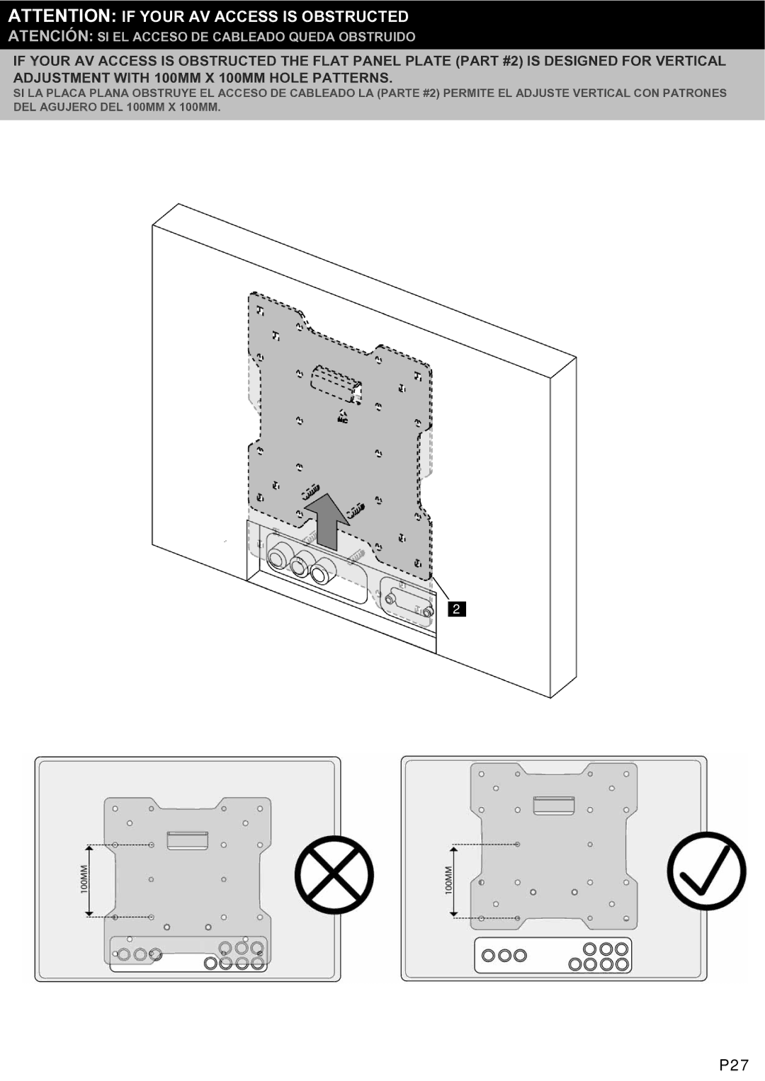 Omnimount LEDP75 manual P27 