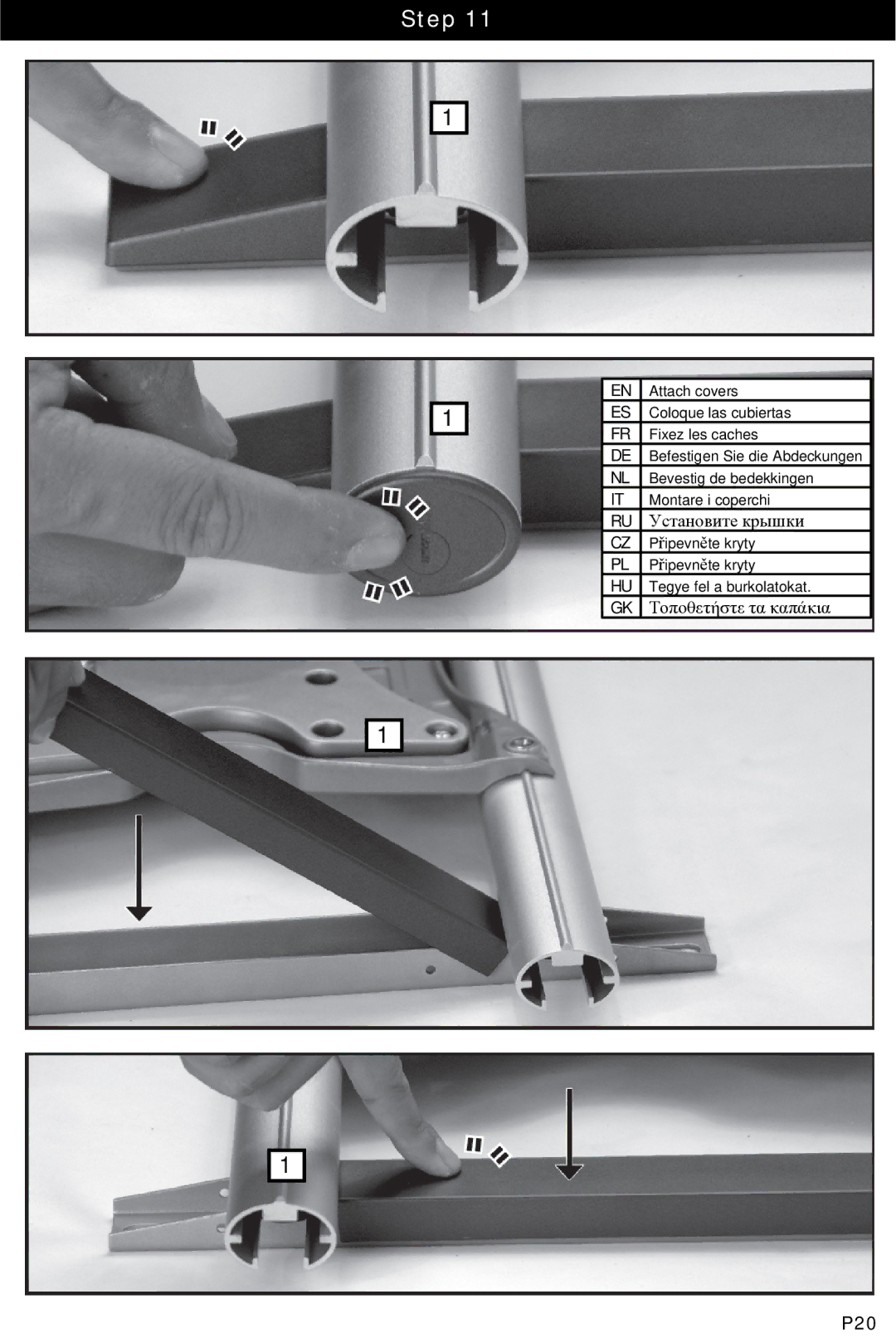 Omnimount OM10015 instruction manual P20 