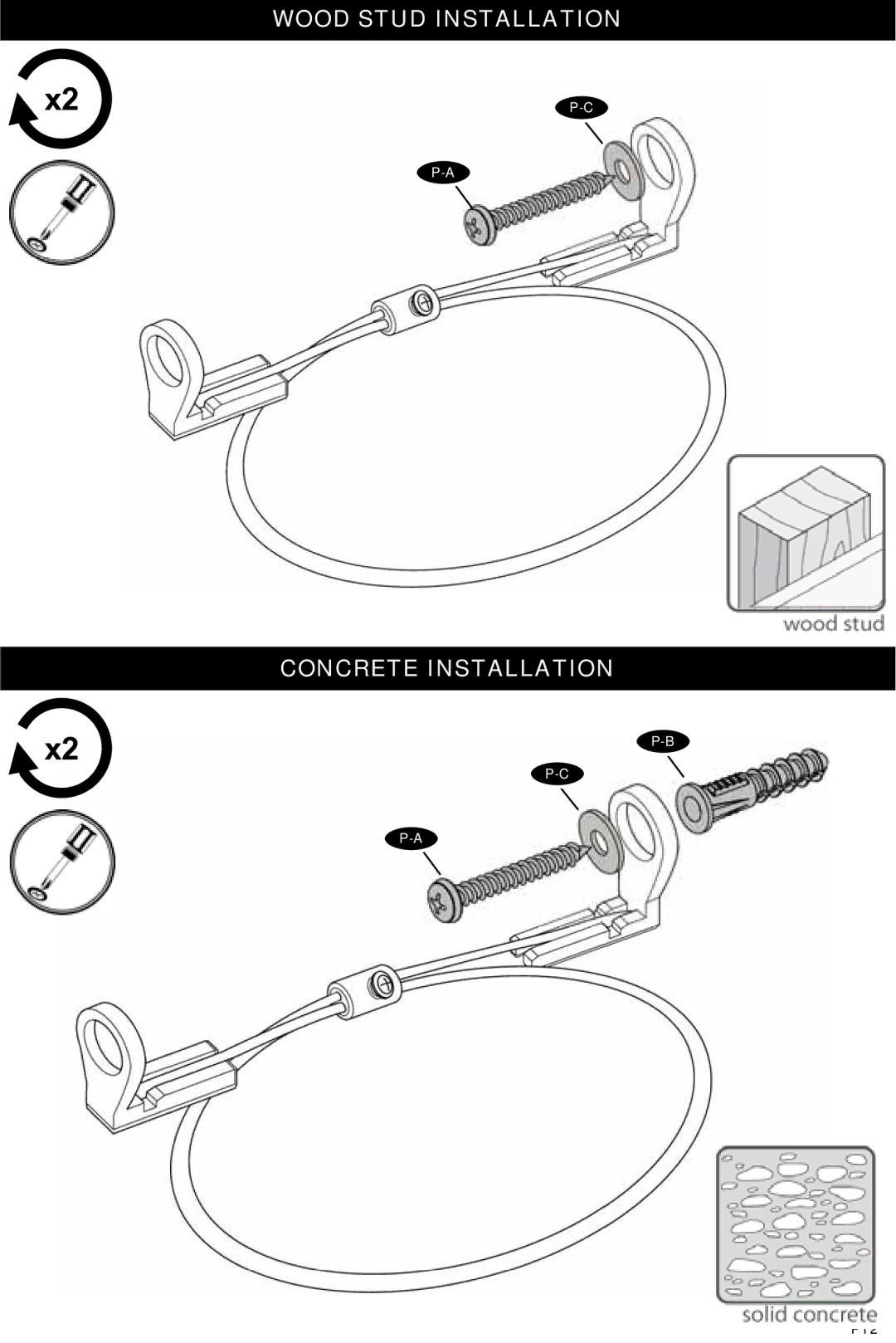 Omnimount OM1100237, OESK instruction manual P12 