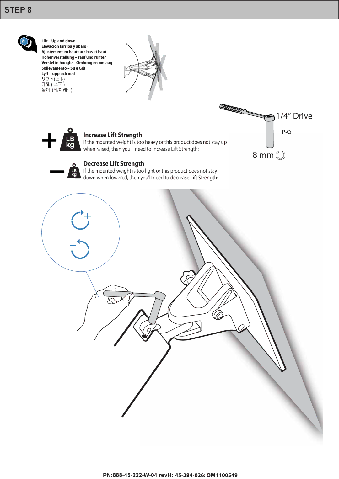 Omnimount PLAY40 manual Drive 