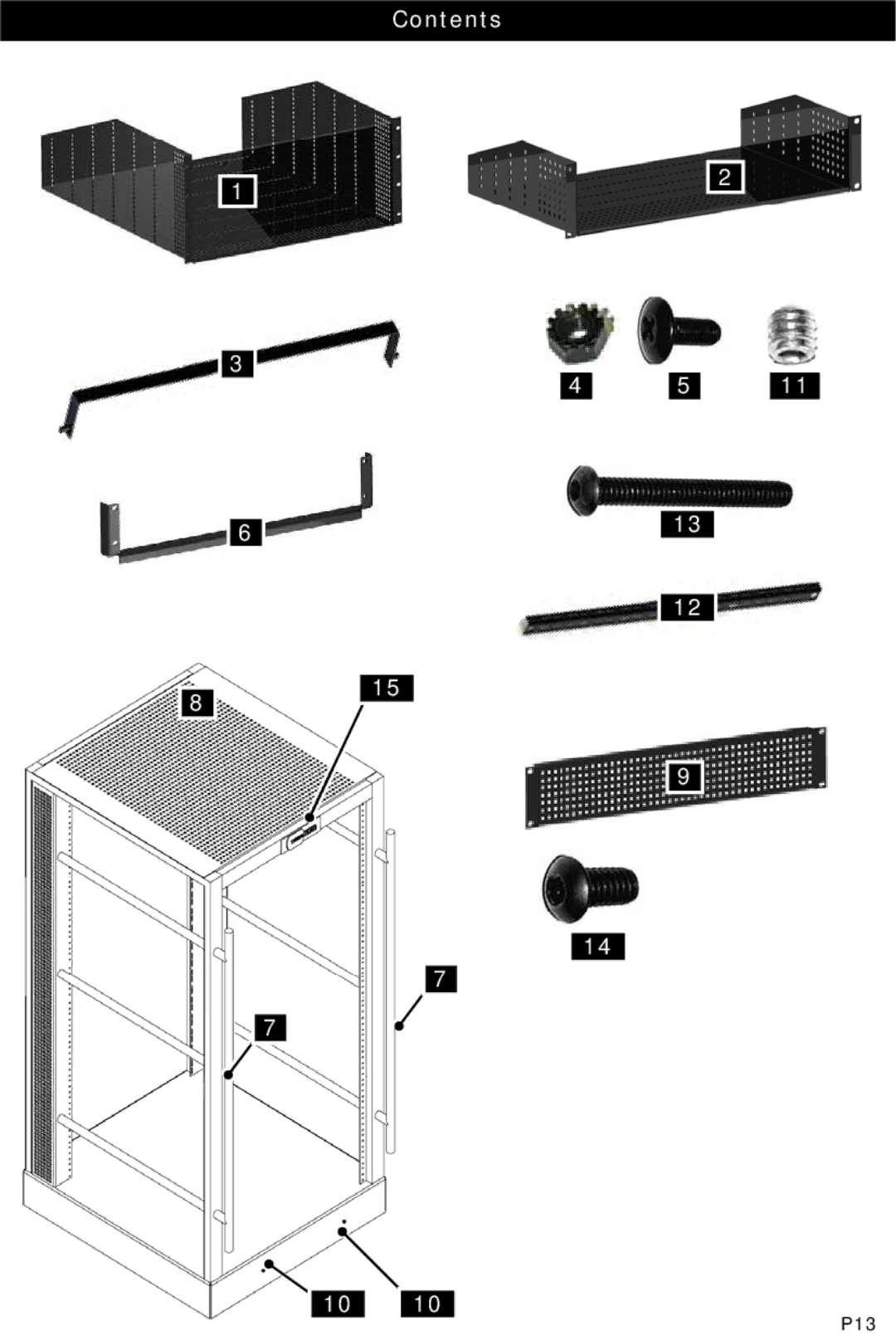 Omnimount RSF instruction manual P13 