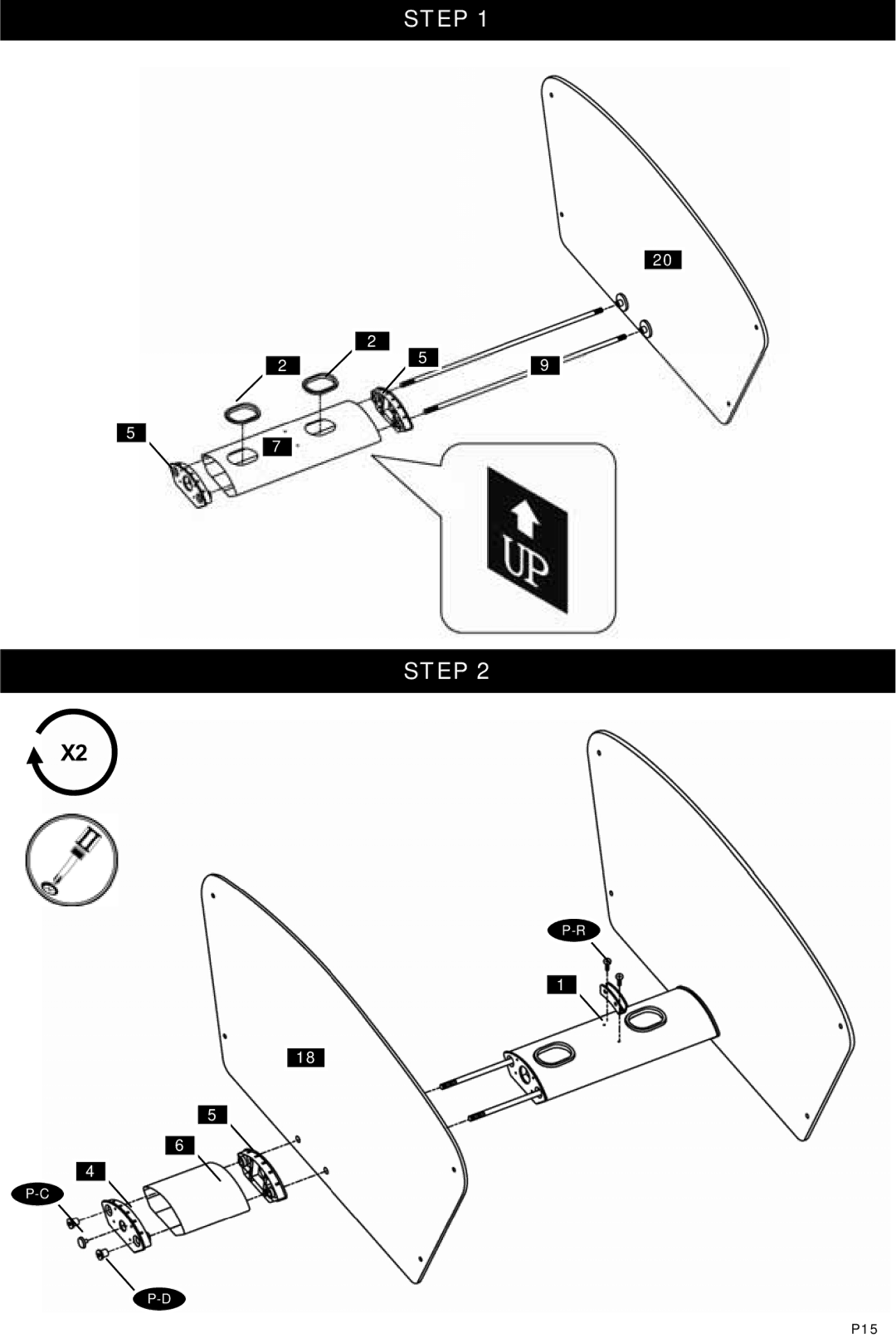 Omnimount Verona 47FP manual Step 