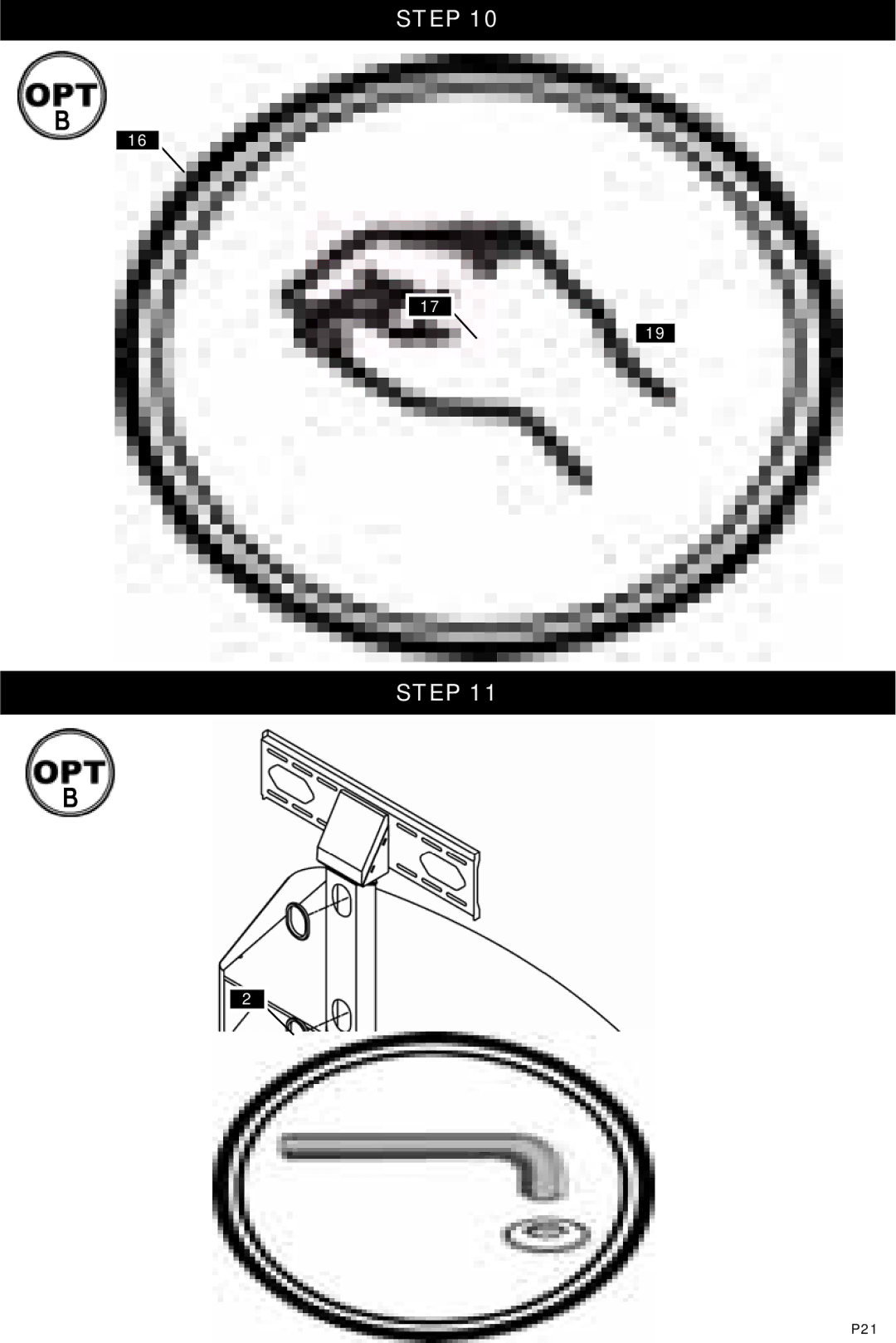 Omnimount Verona 47FP manual P21 