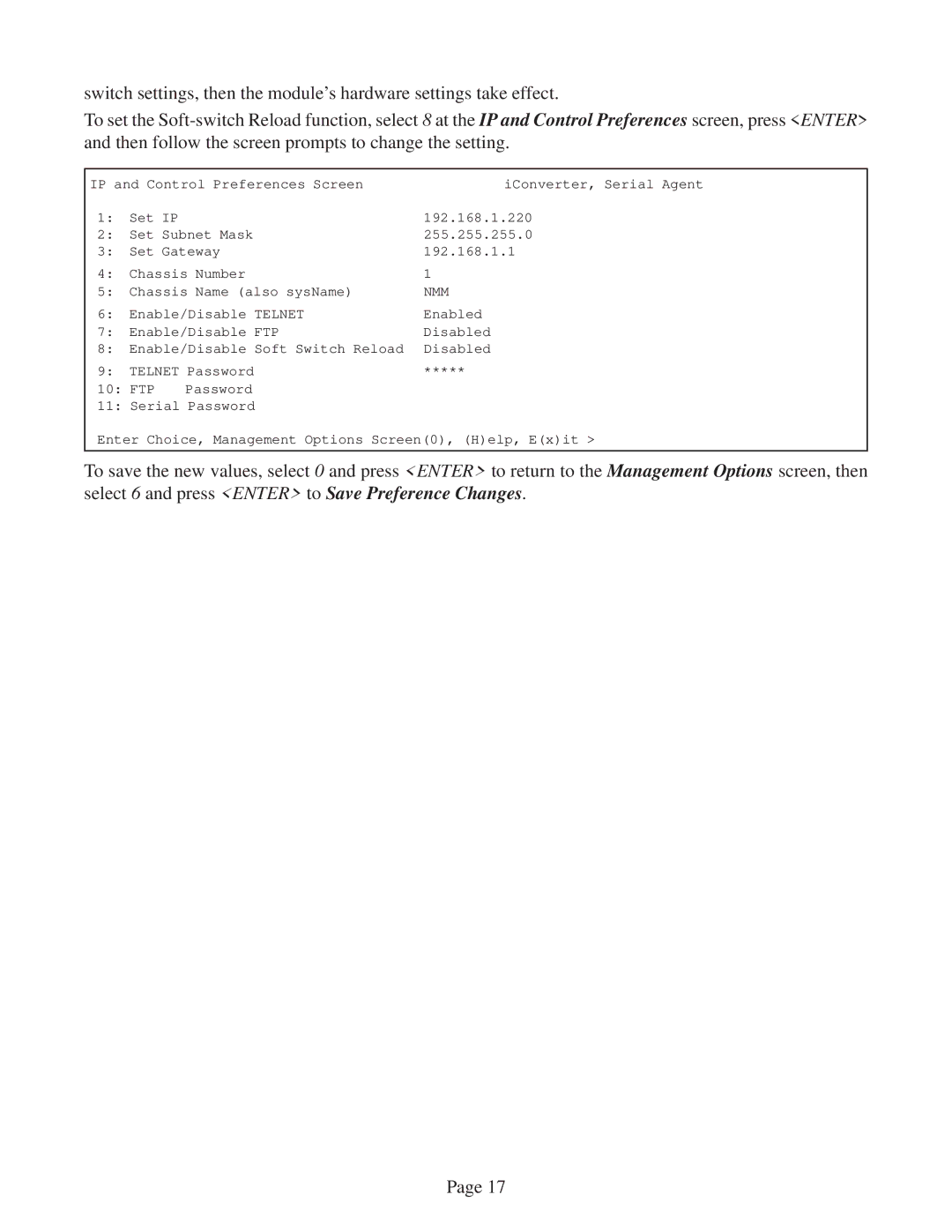 Omnitron Systems Technology 8000-0 user manual Nmm 