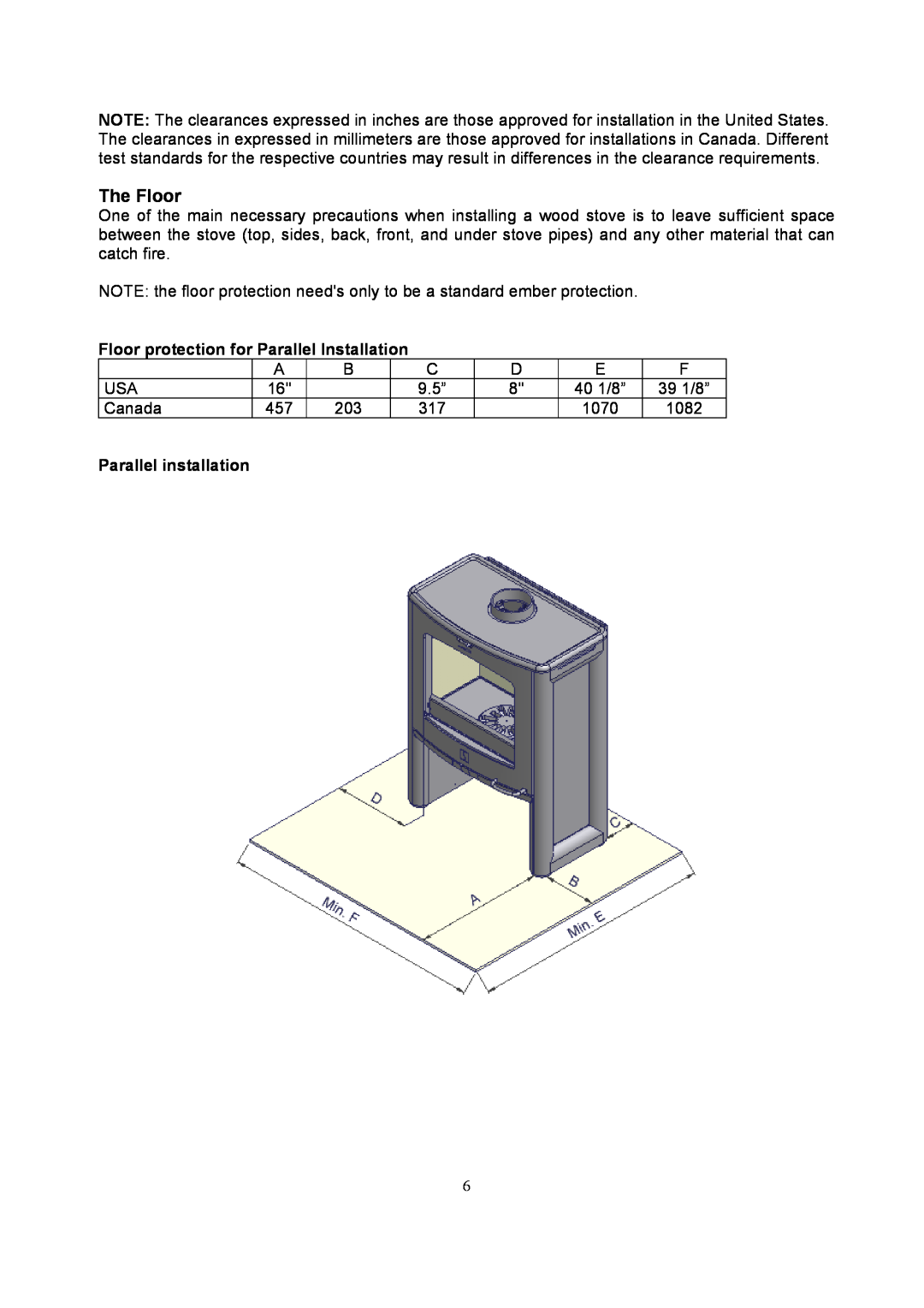 Omnitron Systems Technology A10 manual The Floor, Floor protection for Parallel Installation, Parallel installation 