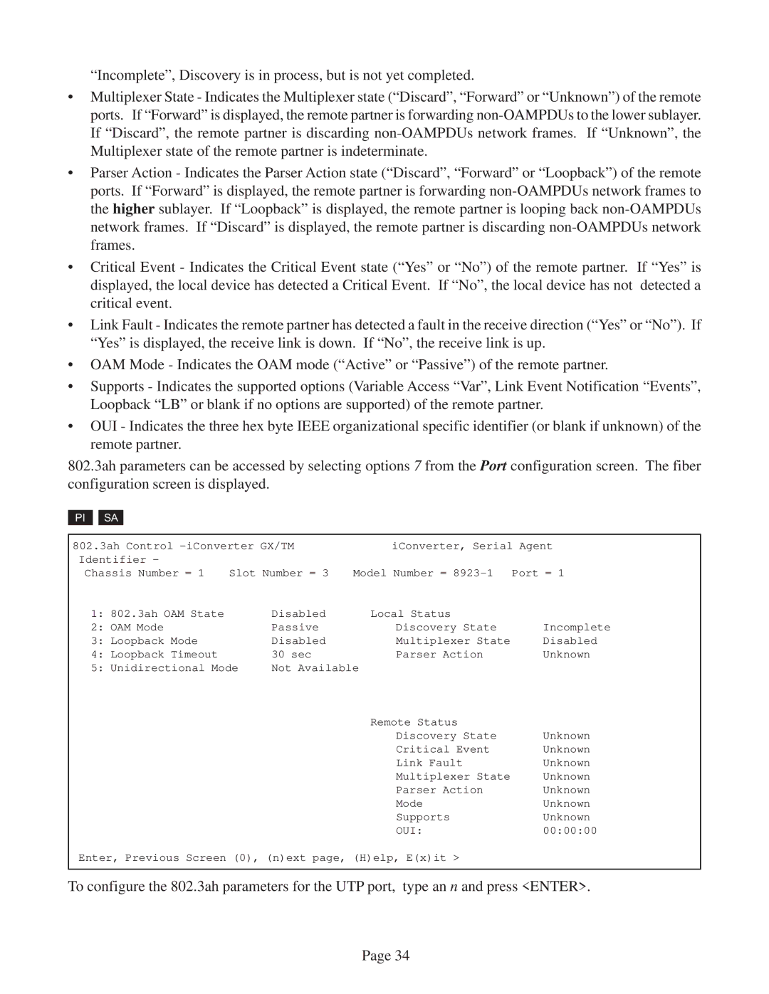 Omnitron Systems Technology GX/TM user manual Oui 