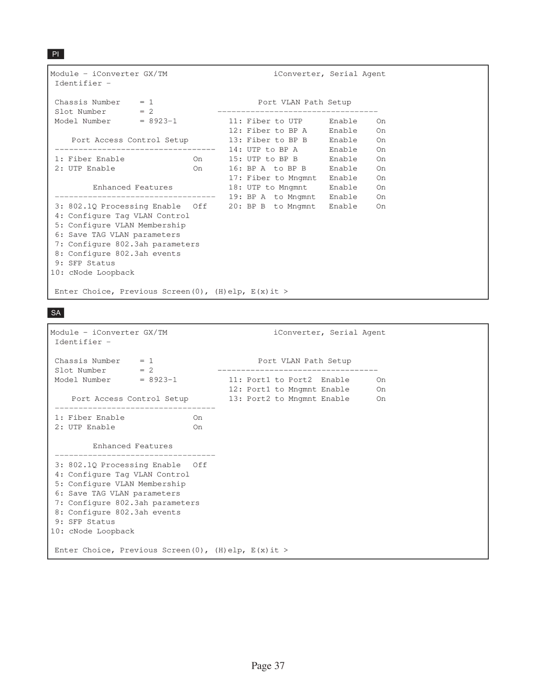 Omnitron Systems Technology GX/TM user manual 