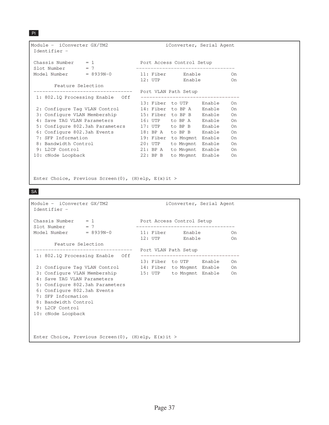 Omnitron Systems Technology GX/TM2 user manual 