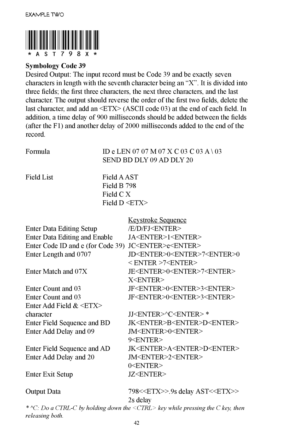 Omnitron Systems Technology RS-232 Send BD DLY 09 AD DLY, JDENTER0ENTER7ENTER0, Enter 7ENTER, JEENTER0ENTER7ENTER, Xenter 