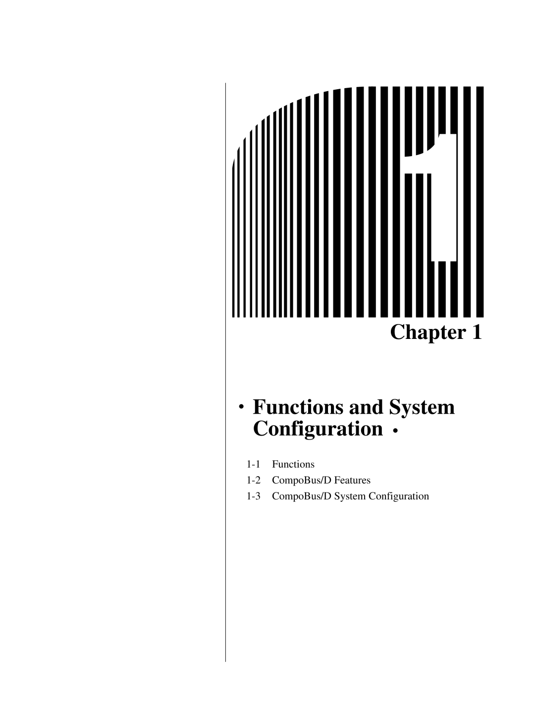 Omron 3G3FV-PDRT1-SIN user manual Chapter Functions and System Configuration 