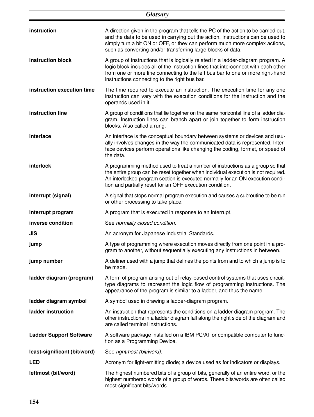 Omron CPM1A operation manual Jis, Led 