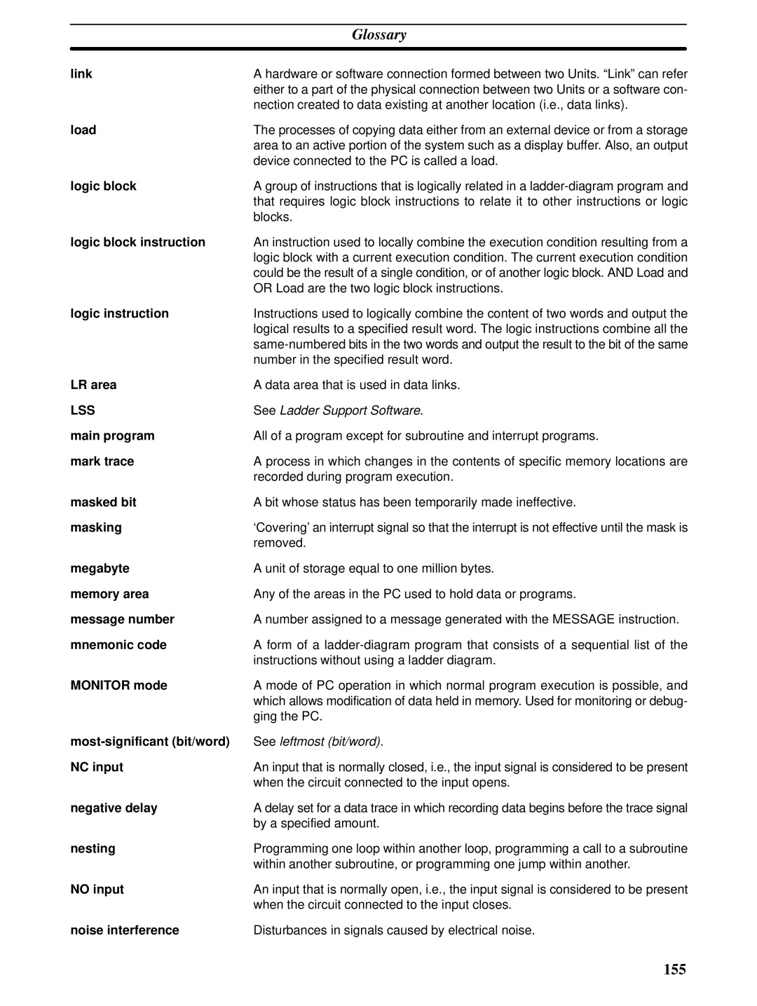 Omron CPM1A operation manual Lss 