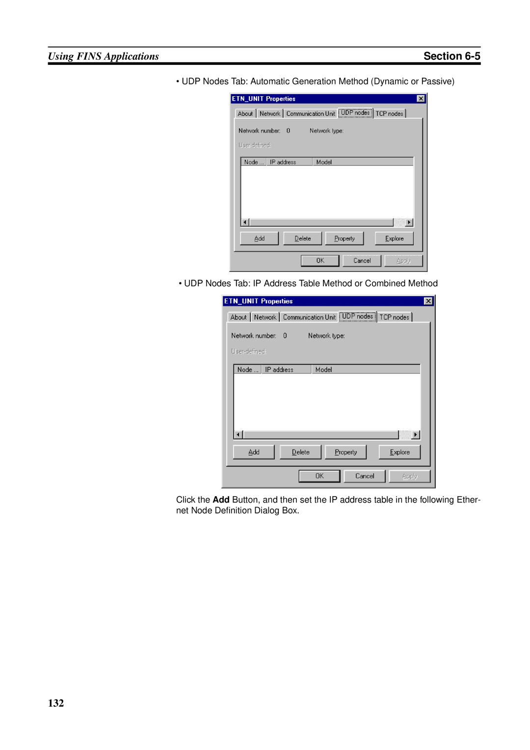 Omron CS1W-ETN21 operation manual 132 