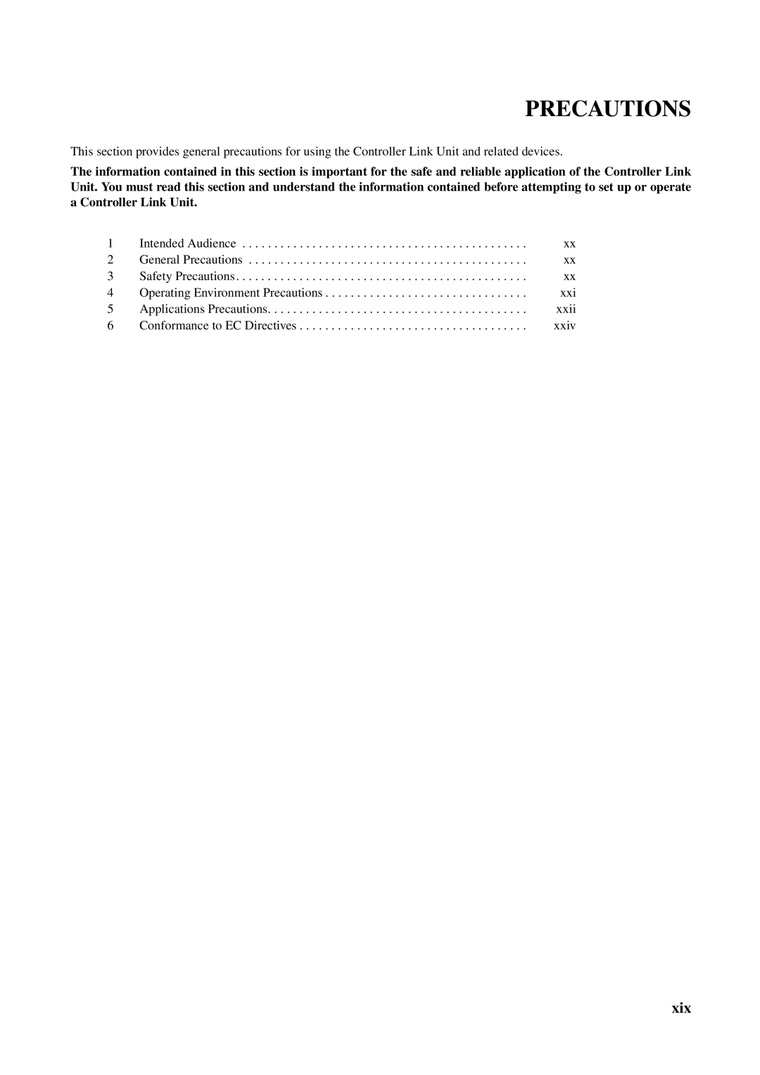 Omron CVM1-CLK21, CS1W-RPT01, CJ1W-CLK21-V1, C200HW-CLK21, CQM1H-CLK21, CS1W-CLK21-V1 operation manual Precautions 