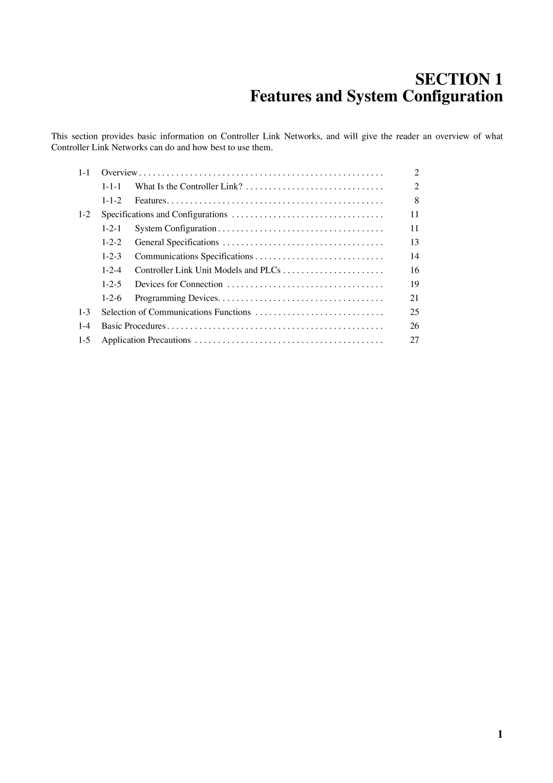 Omron CVM1-CLK21, CS1W-RPT01, CJ1W-CLK21-V1, C200HW-CLK21, CQM1H-CLK21, CS1W-CLK21-V1 operation manual Section 