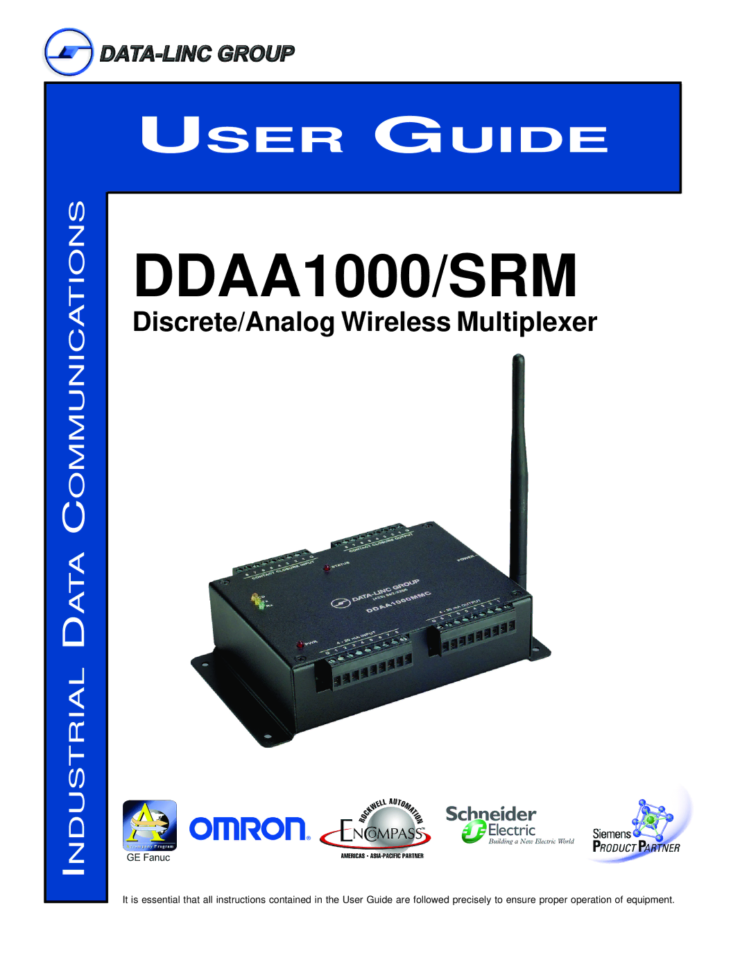 Omron DDAA1000/SRM manual 