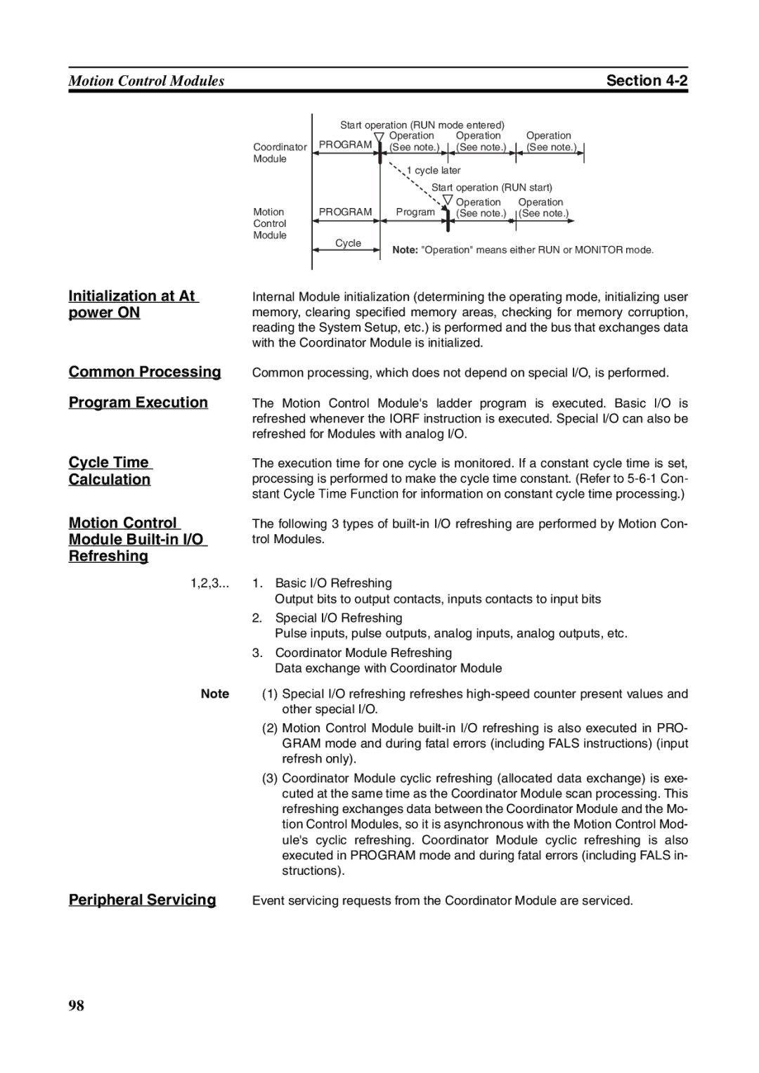 Omron FQM1-MMA21, FQM1-CM001, FQM1-MMP21 operation manual Program 