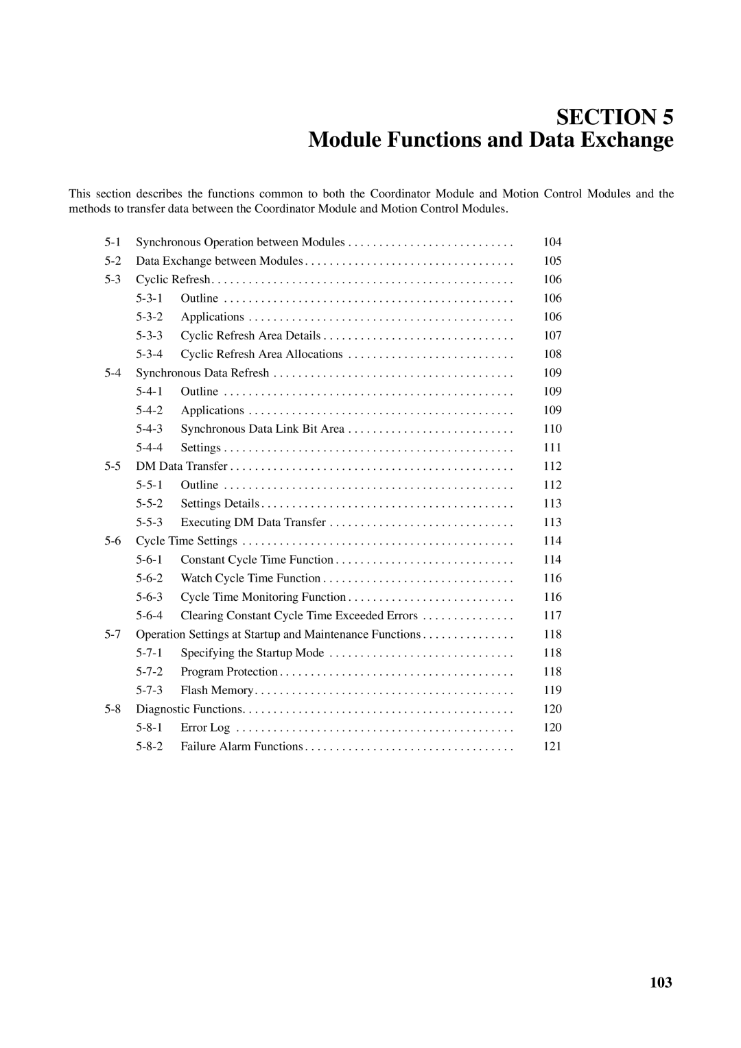 Omron FQM1-CM001, FQM1-MMA21, FQM1-MMP21 operation manual Module Functions and Data Exchange 