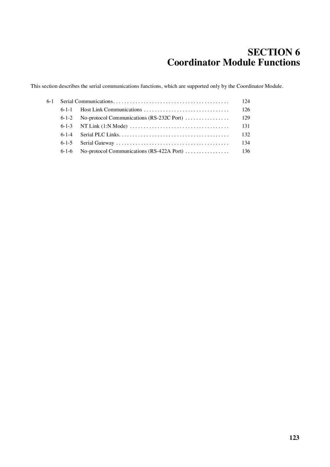 Omron FQM1-MMP21, FQM1-CM001, FQM1-MMA21 operation manual Coordinator Module Functions 