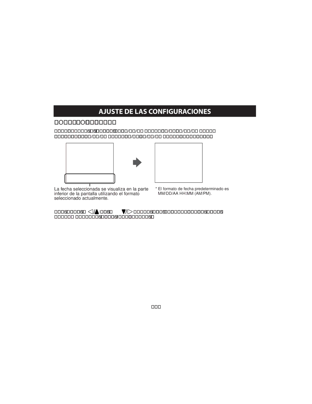 Omron HCG-801 instruction manual Formato DE Fecha 