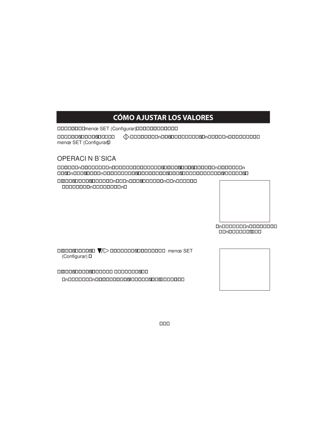 Omron HCG-801 instruction manual Cómo Ajustar LOS Valores, Operación Básica 