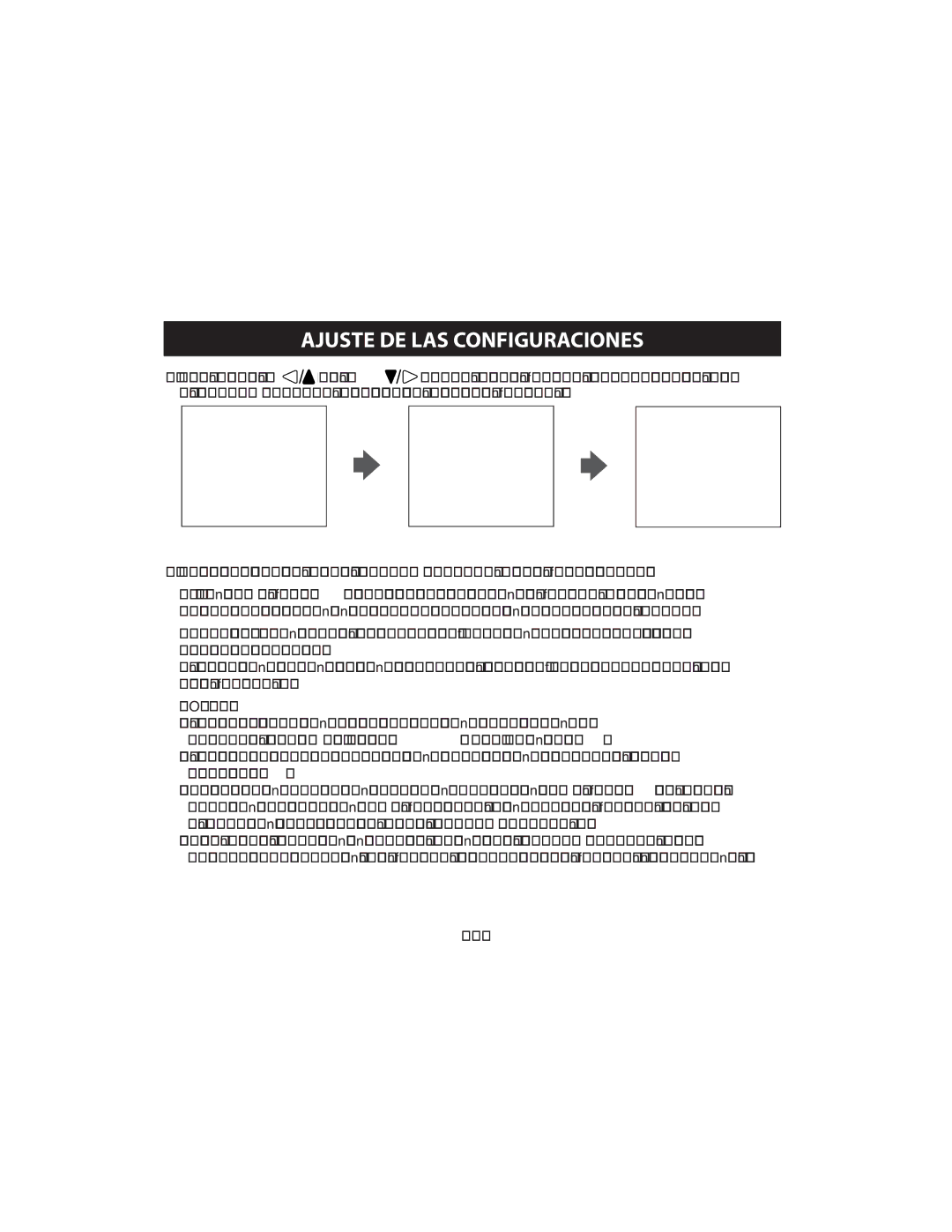 Omron HCG-801 instruction manual Ajuste DE LAS Configuraciones 