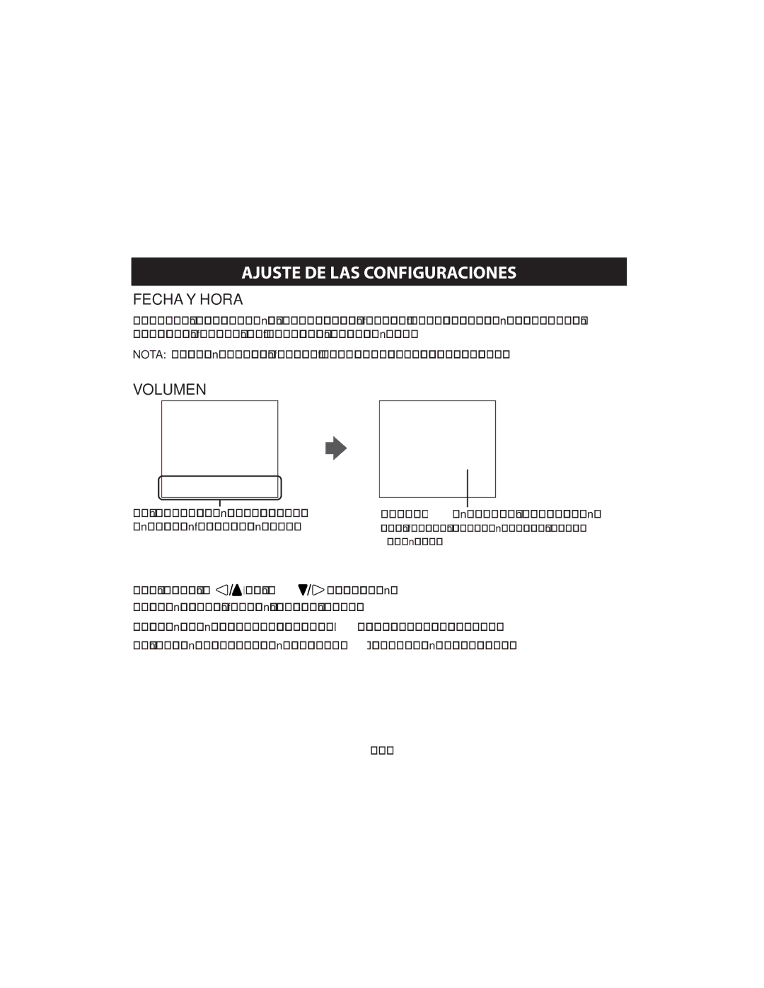 Omron HCG-801 instruction manual Fecha Y Hora, Volumen 