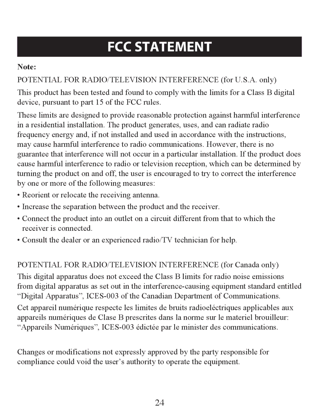 Omron Healthcare BP742 instruction manual FCC Statement 