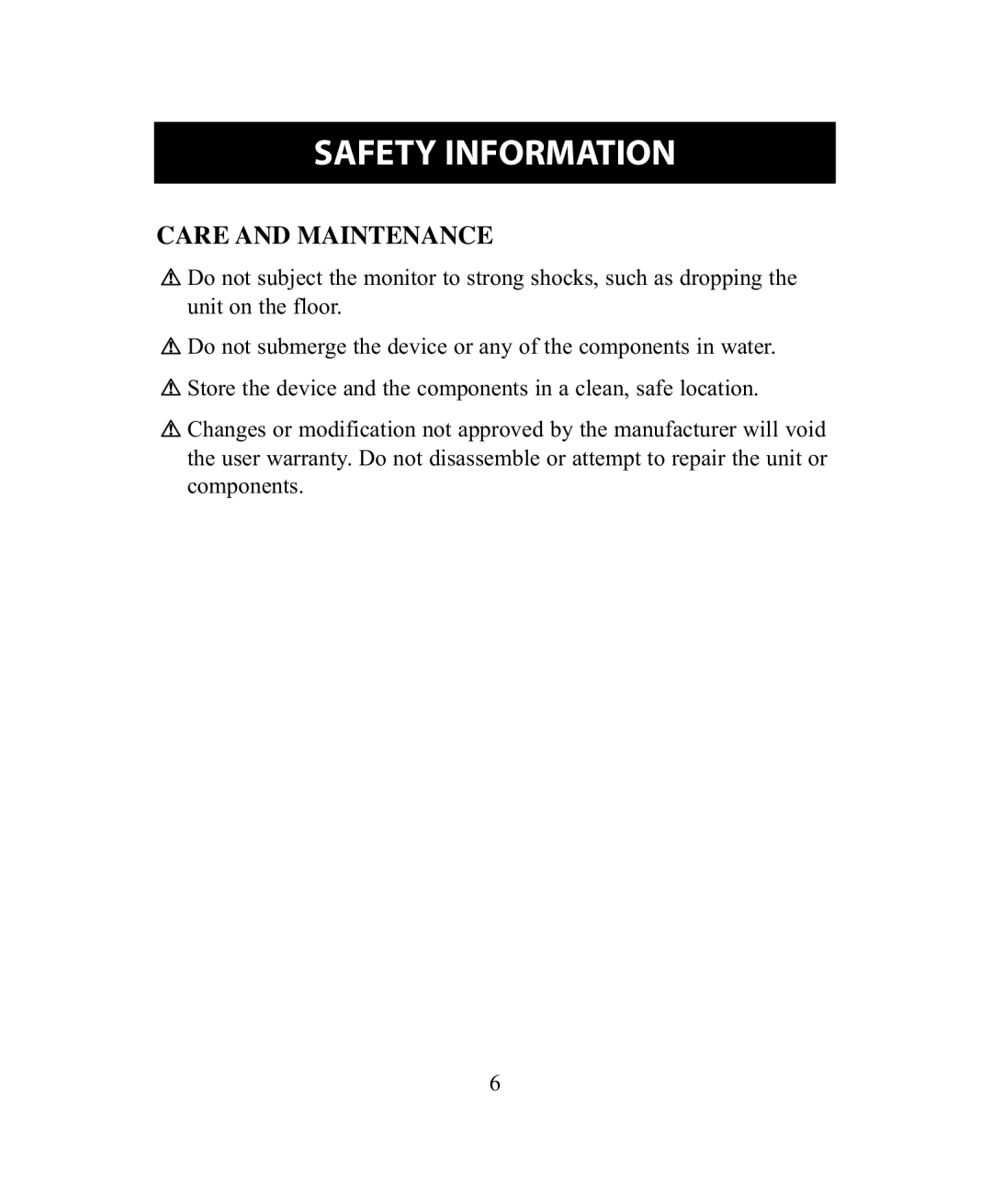 Omron Healthcare BP755 instruction manual Care and Maintenance 