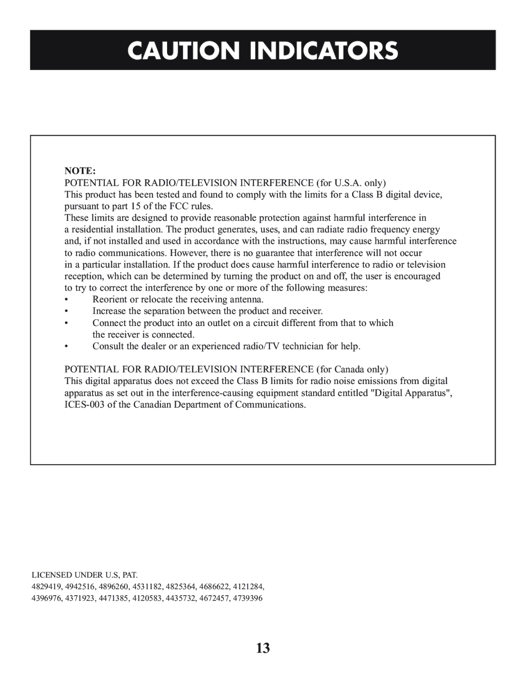 Omron Healthcare HEM-412C manual Licensed Under U.S, PAT 