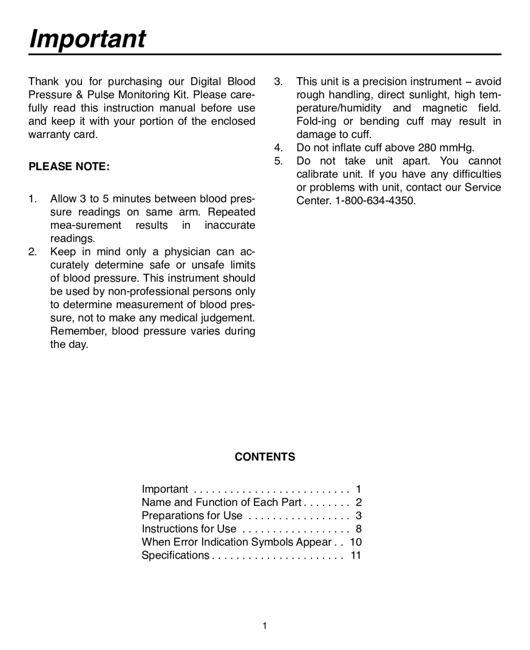 Omron Healthcare HEM-703CP instruction manual Please Note 